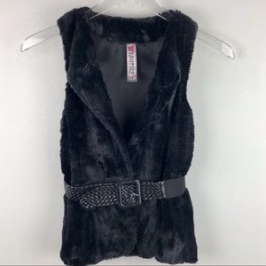Girl’s Faux Fur Vest